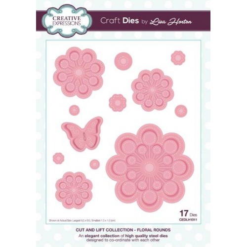 Floral Rounds  - Cut And Lift Collection