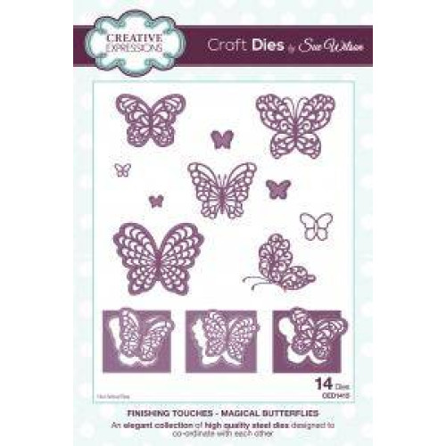 magical butterflies - Finishing Touches  Die Collection CED1415