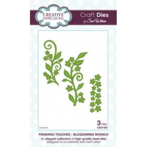Blossoming Branch - Finishing Touches  Die Collection CED1425