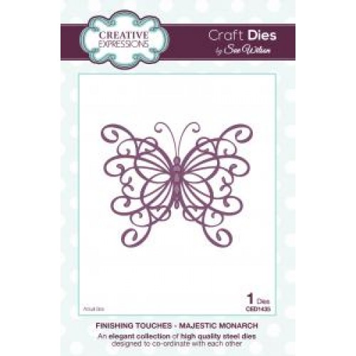 Majestic Monarch - Finishing Touches  Die Collection CED1435