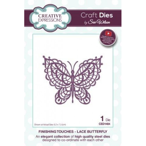 Lace Butterfly  - Finishing Touches  Die Collection