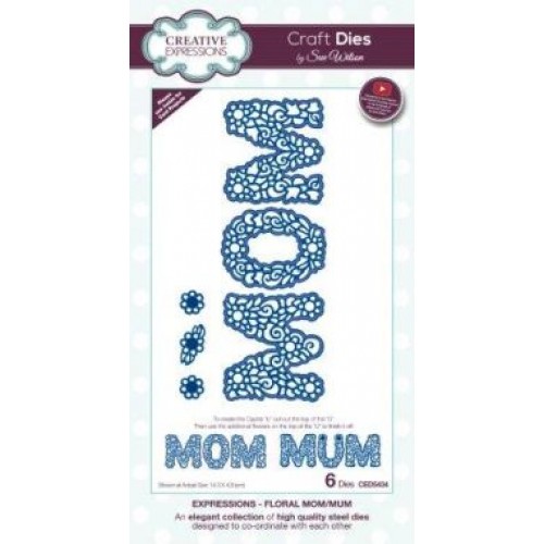 Floral Mum - Expressions  Die Collection CED5434