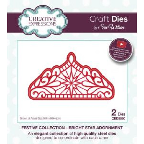 Bright Star Adornment - Festive Collection ced3060