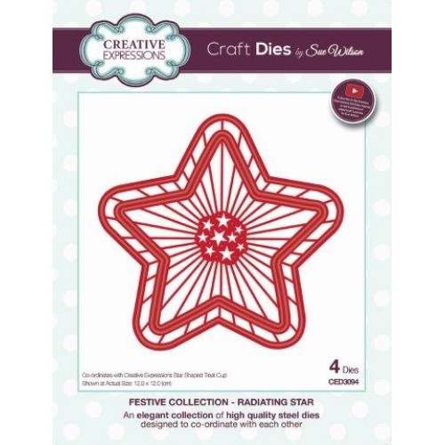Radiating Star - Festive Collection ced3094