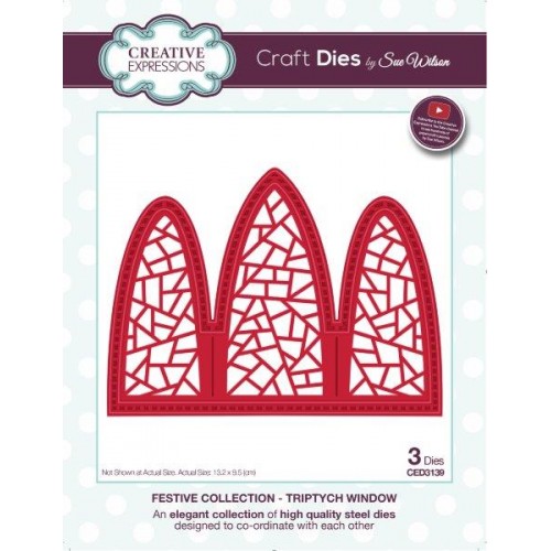 Triptych Window - Festive Collection ced3139