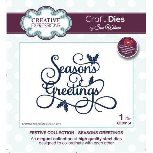 Seasons Greetings - Festive Collection CED3154