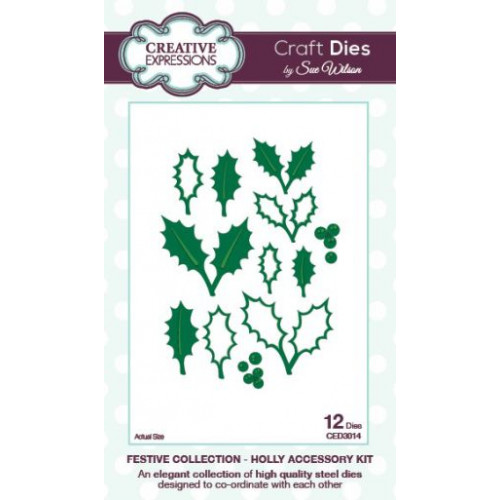 Holly Accessory kit  - Festive Collection ced3014