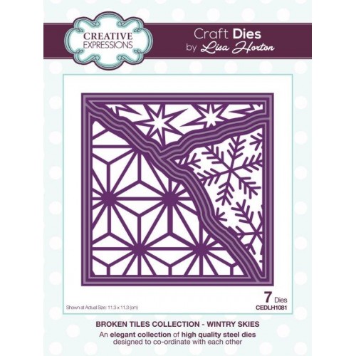 Wintery Skies - Broken Tiles Collection