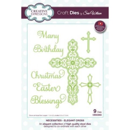 Elegant Cross  - Necessities Die Collection CED23003