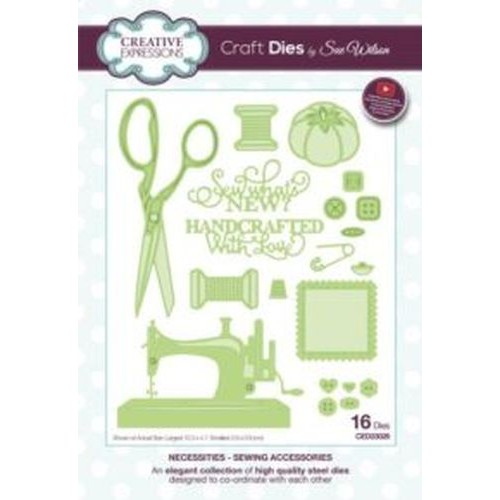 Sewing Accessories  - Necessities Die Collection CED23026