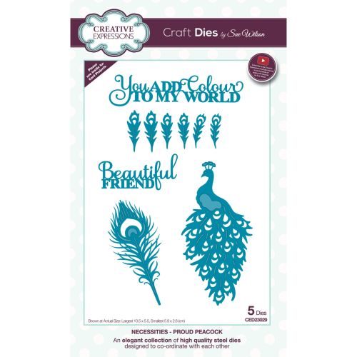 Proud Peacock - Necessities Die Collection CED23029