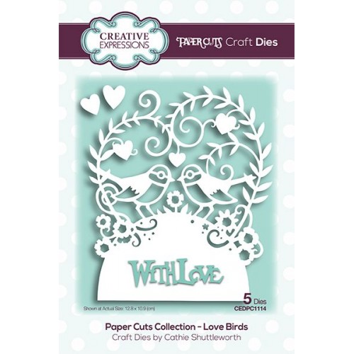 Love Birds - Paper Cuts Collection CEDPC1114