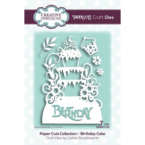 Birthday Cake  - Paper Cuts Collection CEDPC1116