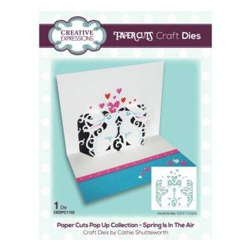 spring is in the air  - Paper Cuts Pop Up Collection CEDPC1152