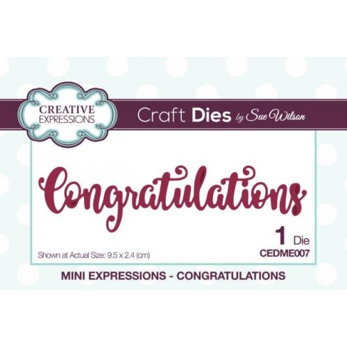 Congratulations  - Mini Expressions