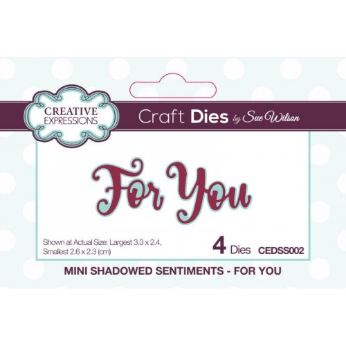 For You - Mini Shadowed Sentiment
