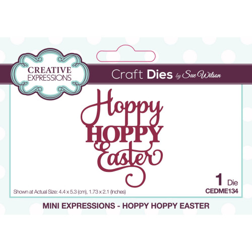 hoppy hoppy easter - mini expressions  Die Collection
