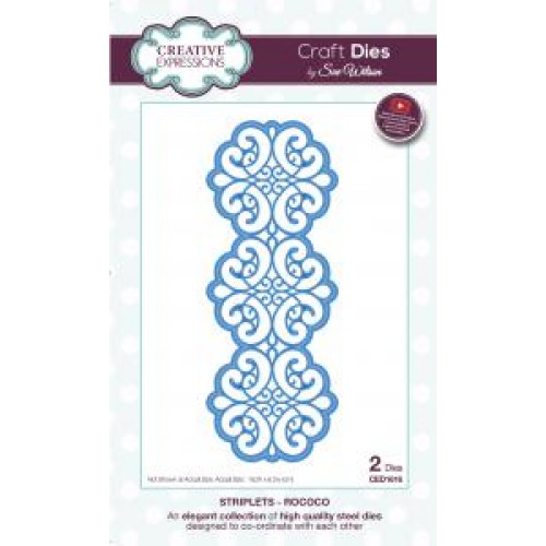 Rococo  - Striplet  Die Collection ced1616