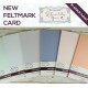 Feltmark Textured Card
