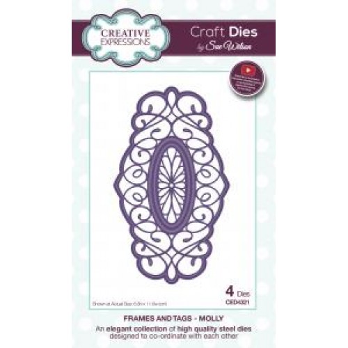Molly  - Frames & Tags Die Collection ced4321