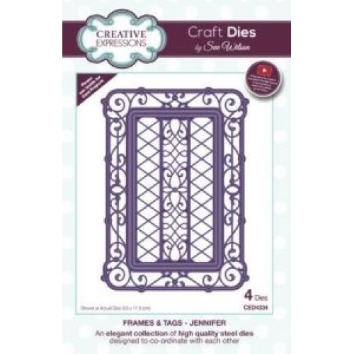 Jennifer - Frames & Tags Die Collection ced4334