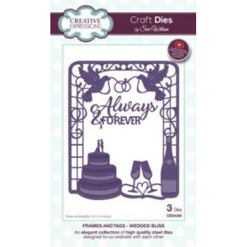 Wedded Bliss  - Frames & Tags Die Collection ced4340