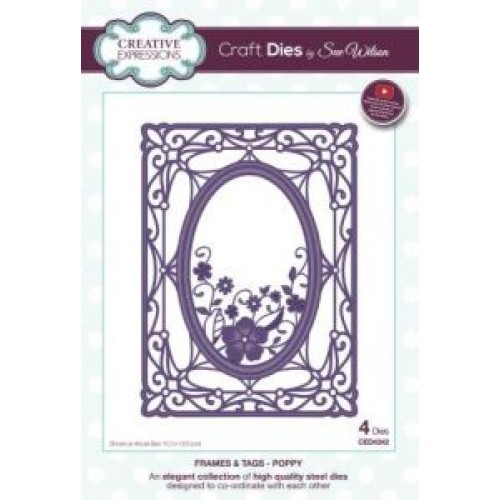 Poppy - Frames & Tags Die Collection ced4342
