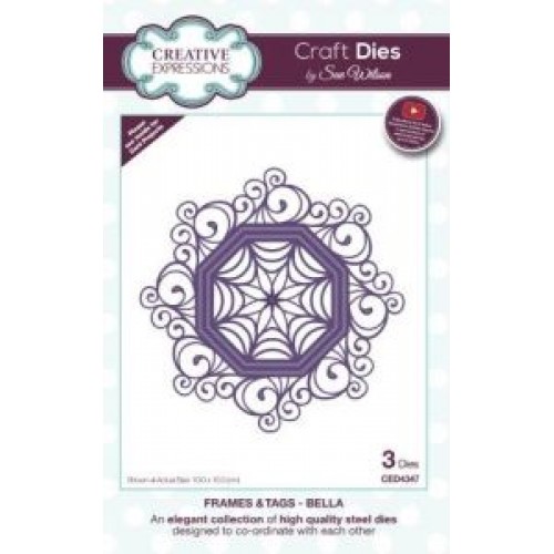 Bella  - Frames & Tags Die Collection ced4347