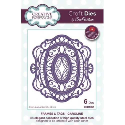 Caroline  - Frames & Tags Die Collection ced4352