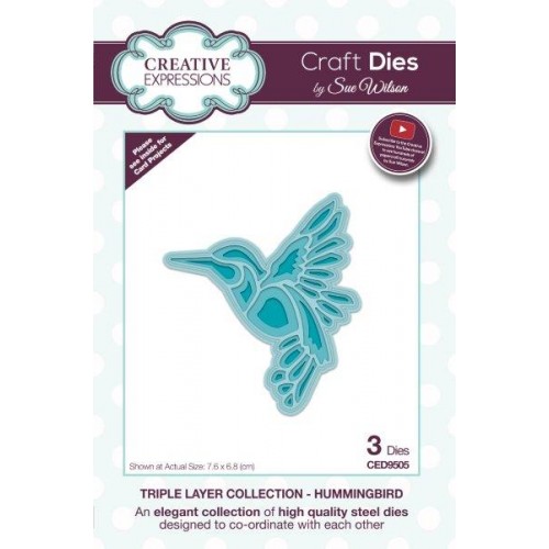 Hummingbird - Triple Layering Collections CED9505