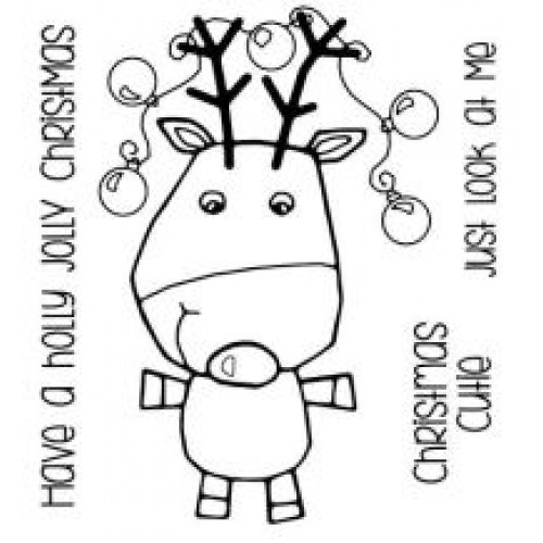 Look At Me  - Woodware Clear Stamps - 22